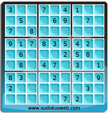 Nivel Facil de Sudoku