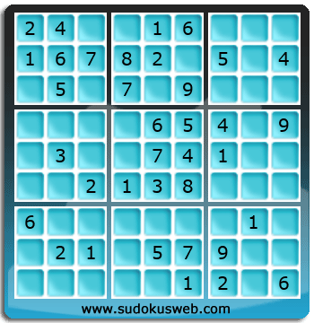 Sudoku von einfacher höhe