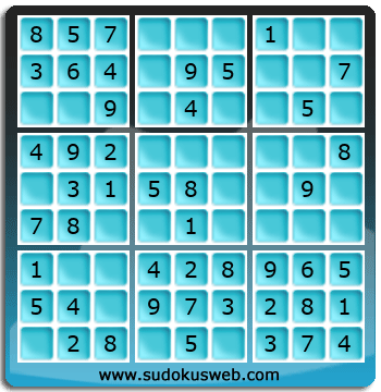 Sudoku de Niveau Très Facile