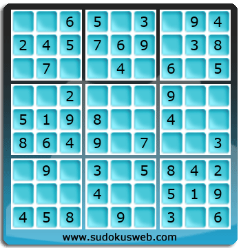 Sudoku de Niveau Très Facile