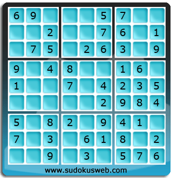 Sudoku von sehr einfacher höhe