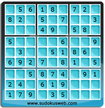 Nivel Muito Facil de Sudoku