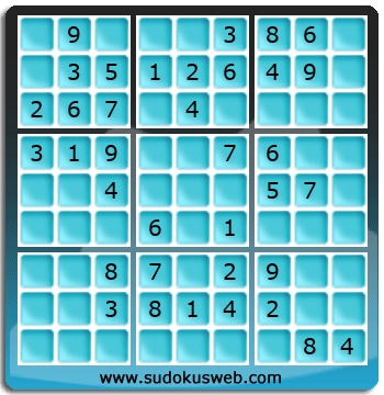 Nivel Facil de Sudoku