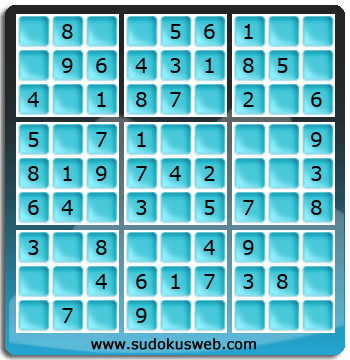 Sudoku de Nivel Muy Fácil Sudoku de Nivel Muy Fácil