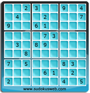 Sudoku von Fachmännischer höhe