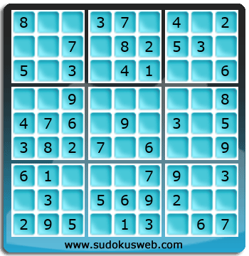 Sudoku von sehr einfacher höhe