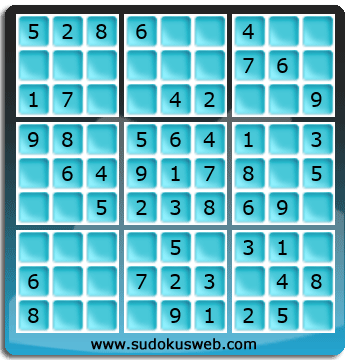 Sudoku de Nivel Muy Fácil