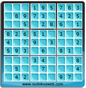 Sudoku de Nivel Muy Fácil