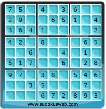 Sudoku de Nivel Muy Fácil