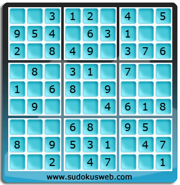 Sudoku de Nivell Molt Fàcil Sudoku de Nivell Molt Fàcil