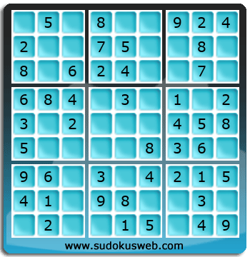 Sudoku de Nivell Molt Fàcil Sudoku de Nivell Molt Fàcil
