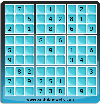 Sudoku de Nivell Fàcil Sudoku de Nivell Fàcil