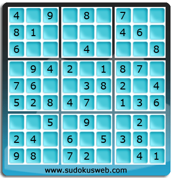 Sudoku de Nivell Molt Fàcil Sudoku de Nivell Molt Fàcil
