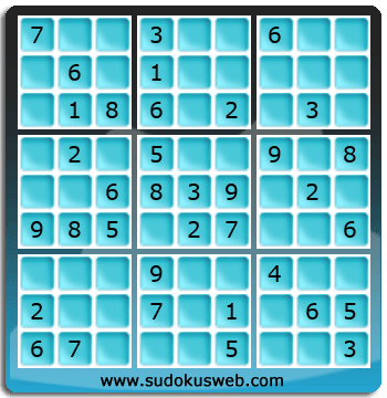 Sudoku von einfacher höhe