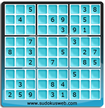 Sudoku von mittelmässiger höhe