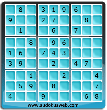 Nivel Facil de Sudoku