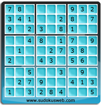 Sudoku de Nivell Molt Fàcil Sudoku de Nivell Molt Fàcil