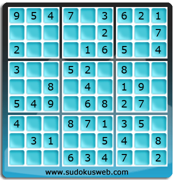 Sudoku de Nivell Molt Fàcil Sudoku de Nivell Molt Fàcil