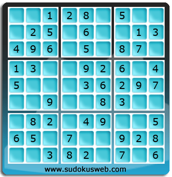 Nivel Muito Facil de Sudoku