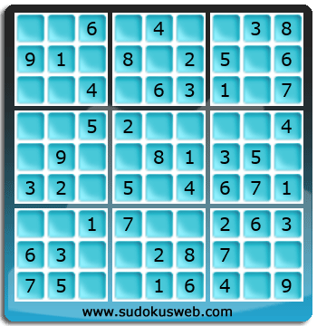 Sudoku von sehr einfacher höhe