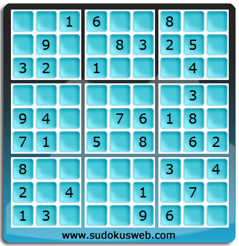 Sudoku von einfacher höhe