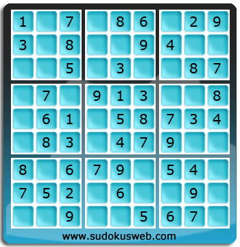 Sudoku de Nivell Molt Fàcil Sudoku de Nivell Molt Fàcil