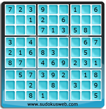 Sudoku de Nivell Molt Fàcil Sudoku de Nivell Molt Fàcil