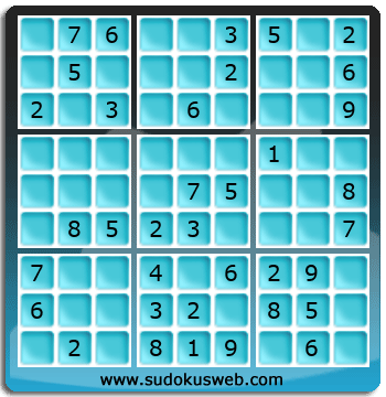 Sudoku von einfacher höhe