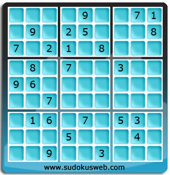 Sudoku de Nivell Difícil Sudoku de Nivell Difícil