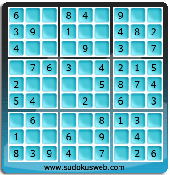 Sudoku de Nivel Muy Fácil