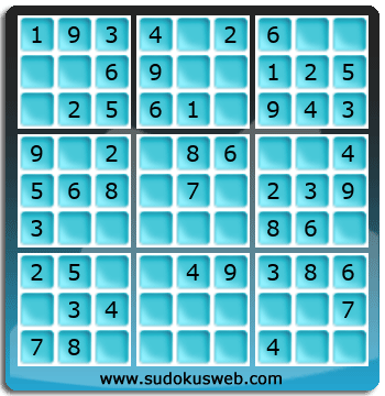 Nivel Muito Facil de Sudoku