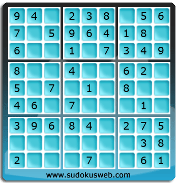 Sudoku de Nivell Molt Fàcil Sudoku de Nivell Molt Fàcil