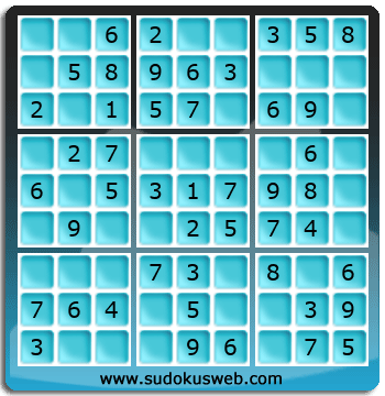 Sudoku von sehr einfacher höhe