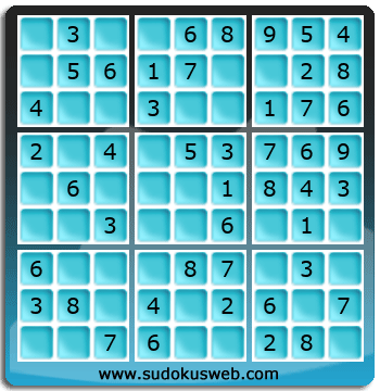 Sudoku von sehr einfacher höhe