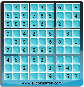 Sudoku de Niveau Très Facile