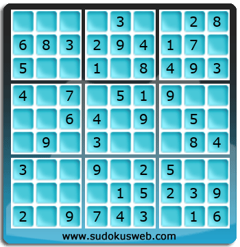 Sudoku de Niveau Très Facile