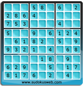 Sudoku de Nivell Molt Fàcil Sudoku de Nivell Molt Fàcil