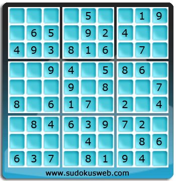 Sudoku de Nivell Molt Fàcil Sudoku de Nivell Molt Fàcil
