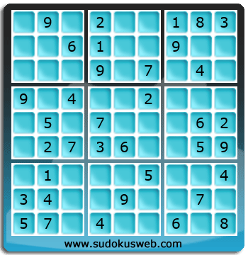 Sudoku von einfacher höhe