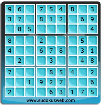 Sudoku de Niveau Très Facile