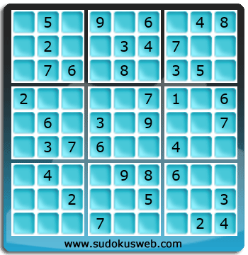 Sudoku von einfacher höhe