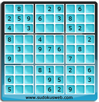 Sudoku von einfacher höhe