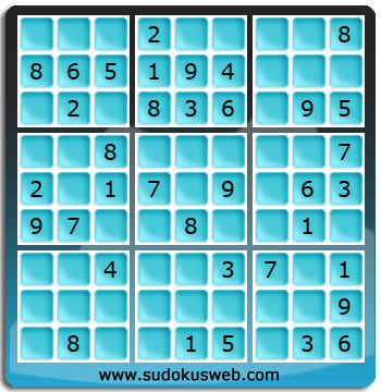 Sudoku von einfacher höhe