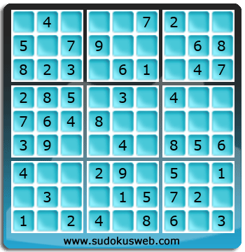 Sudoku de Niveau Très Facile