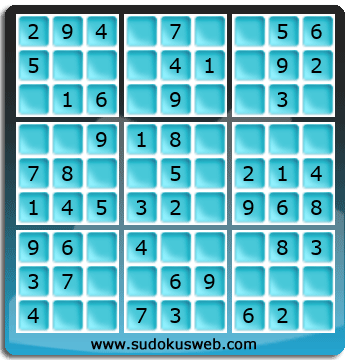 Sudoku de Niveau Très Facile