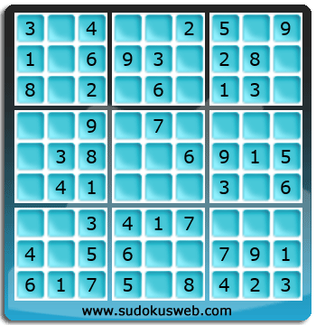 Sudoku de Nivel Muy Fácil Sudoku de Nivel Muy Fácil