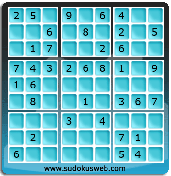 Sudoku de Nivel Fácil Sudoku de Nivel Fácil
