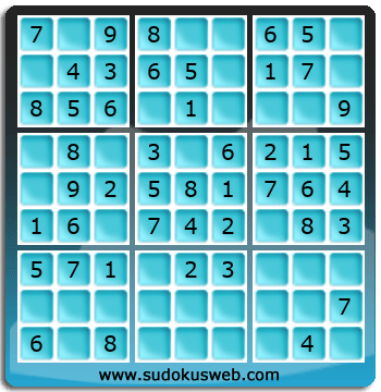Very Easy Level Sudoku Very Easy Level Sudoku