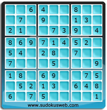 Sudoku von sehr einfacher höhe