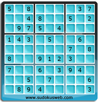 Nivel Facil de Sudoku